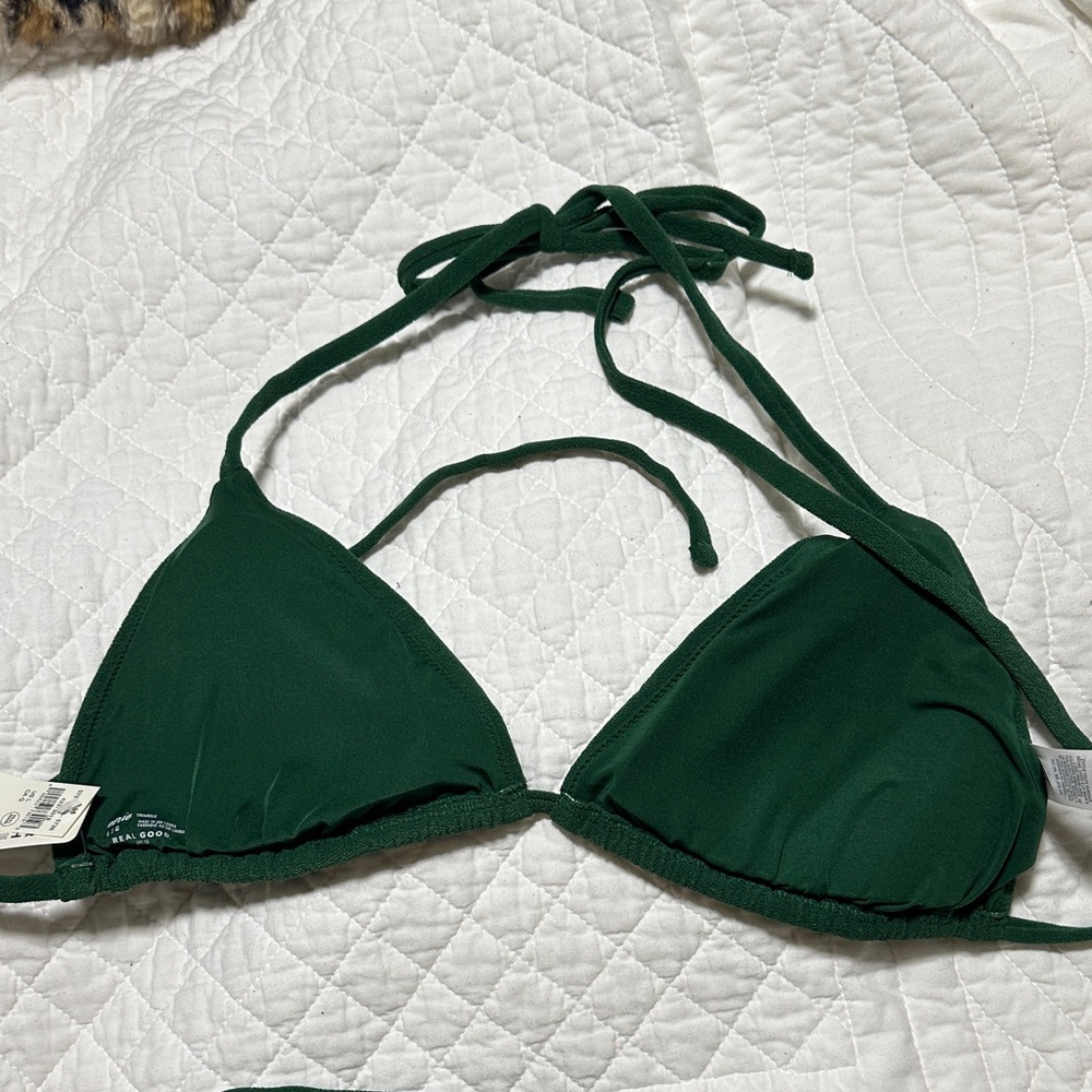 Aerie NWT Green Bikini Set - Picture 4 of 8